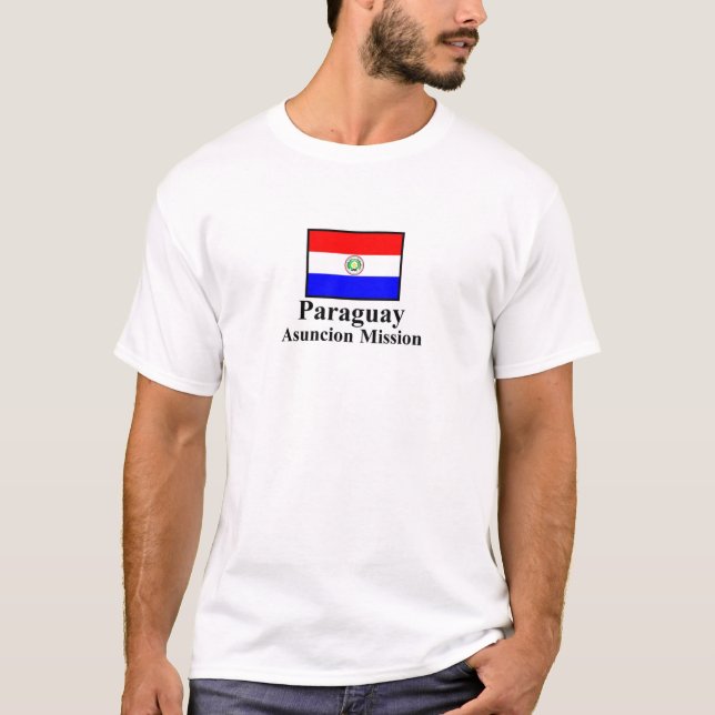 Camiseta de la misión de Paraguay Asuncion (Anverso)