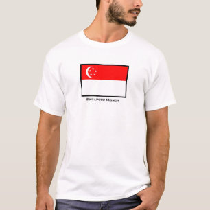 Camiseta de la misión de Singapur LDS