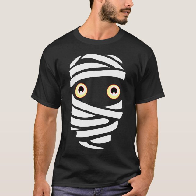 Camiseta de la momia del abucheo de la diversión (Anverso)