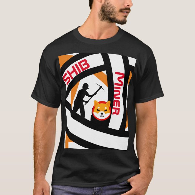 Camiseta de la MONEDA DE CRIPTO DE MINERÍA SHIBA I (Anverso)
