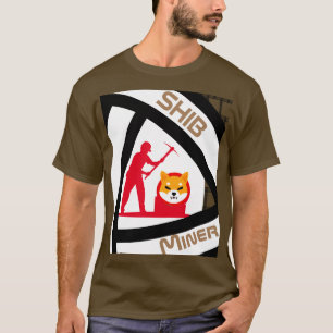 Camiseta de la MONEDA DE CRIPTO DE MINERÍA SHIBA I