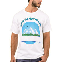 camiseta de la montaña de viajes