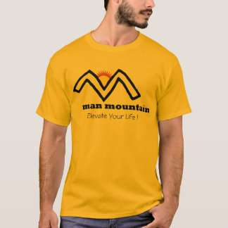Camiseta de la montaña del hombre