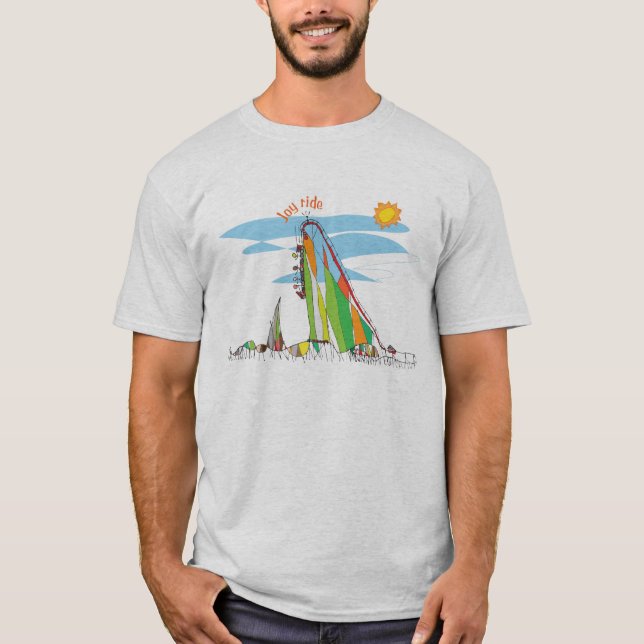 Camiseta de la montaña rusa (Anverso)