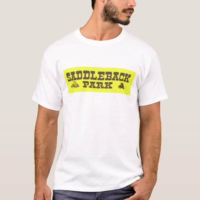 Camiseta de la motocicleta del vintage del parque (Anverso)
