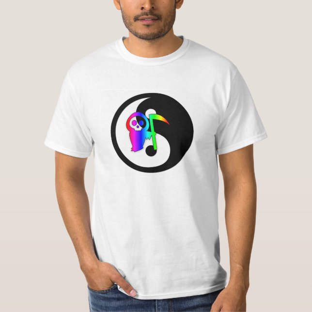 Camiseta de la muerte de Yin Yang (Anverso)
