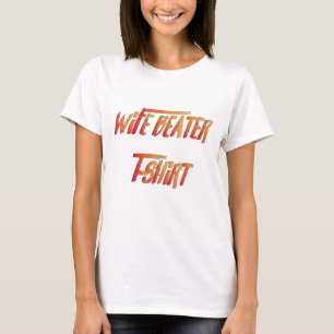 camiseta de la mujer golpeadora