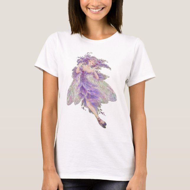 Camiseta de la muñeca de la fantasía - glicinia (Anverso)