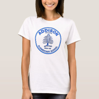Camiseta de la muñeca de las mujeres, logotipo