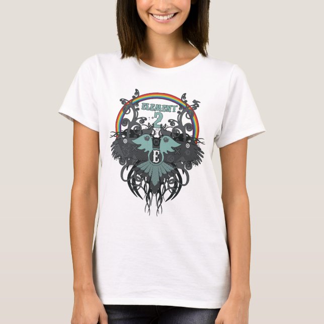 Camiseta de la muñeca de las señoras (Anverso)