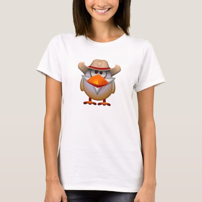 Camiseta de la muñeca de las señoras de Plumendini (Anverso)