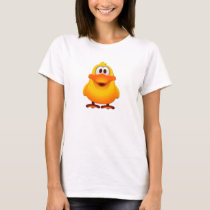 Camiseta de la muñeca de las señoras del pato