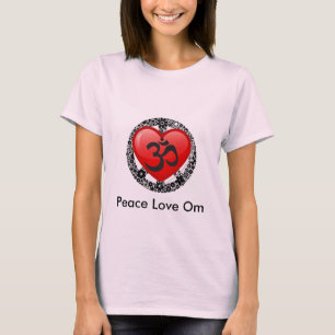 Camiseta de la muñeca de OM del amor de la paz