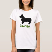 Camiseta de la muñeca del "Corgi" del Lowrider