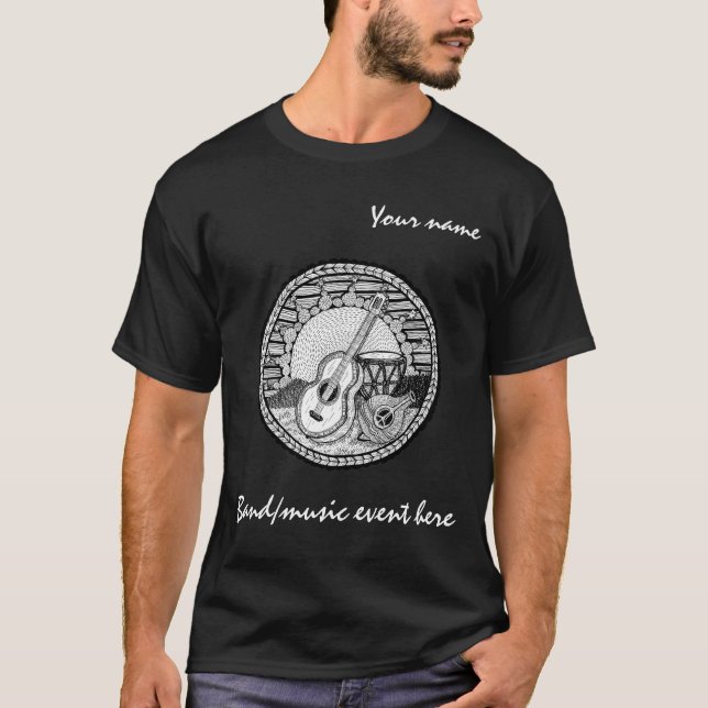 Camiseta de la música (Anverso)