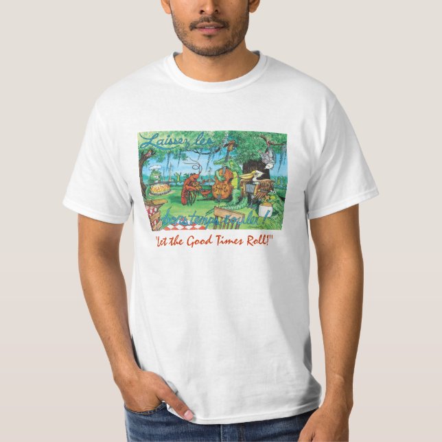 Camiseta de la música de Cajun (Anverso)
