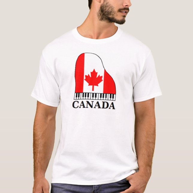 Camiseta de la música de Canadá (Anverso)