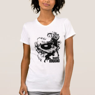 Camiseta de la música de la casa