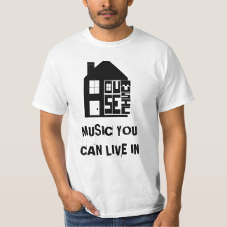 CAMISETA DE LA MÚSICA DE LA CASA