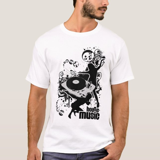 Camiseta de la música de la casa (Anverso)