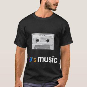 camiseta de la música de los años 80