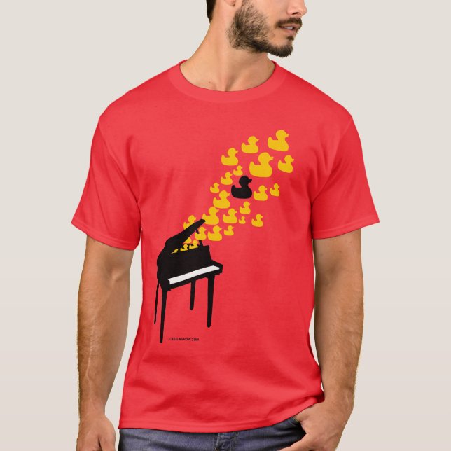 Camiseta de la música del pato (Anverso)