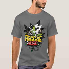 Camiseta de la música del reggae