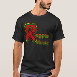 Camiseta de la música del reggae
