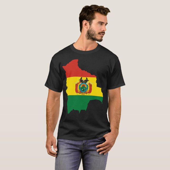 Camiseta de la nación de Bolivia (Anverso completo)