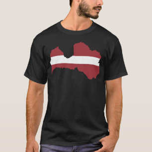 Camiseta de la nación de Lativa