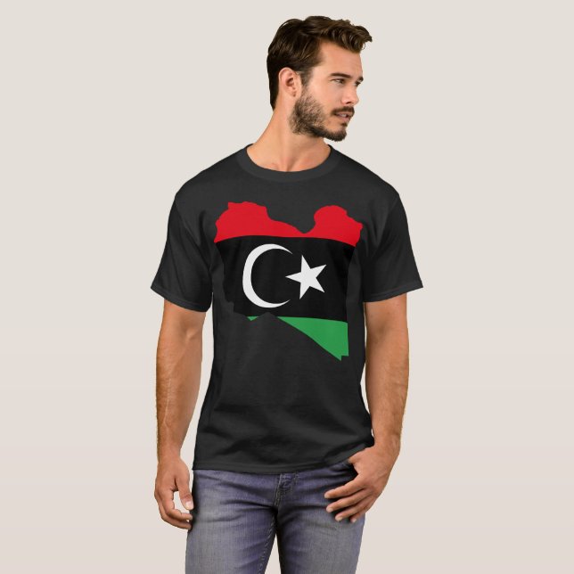 Camiseta de la nación de Libia (Anverso completo)