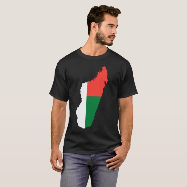 Camiseta de la nación de Madagascar (Anverso completo)