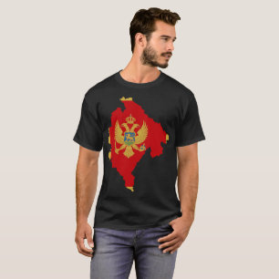 Camiseta de la nación de Montenegro