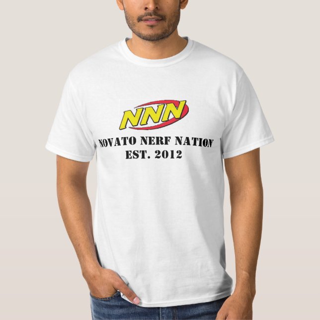 Camiseta de la nación de Novato Nerf (Anverso)
