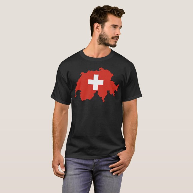 Camiseta de la nación de Suiza (Anverso completo)
