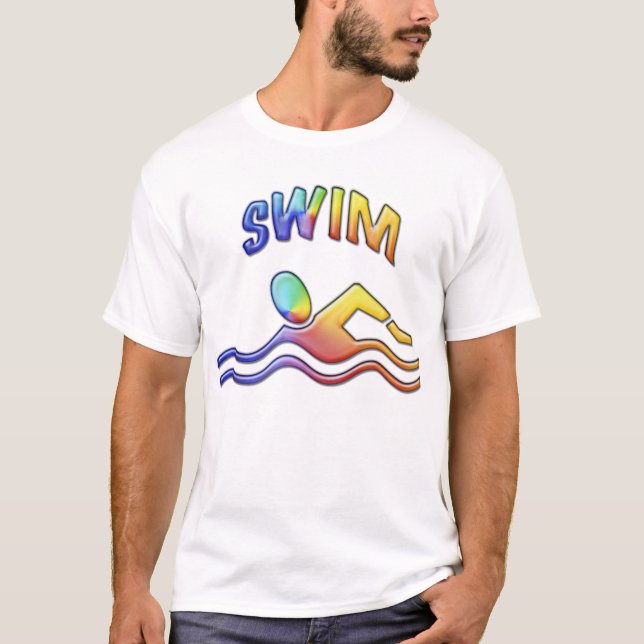 Camiseta de la nadada (Anverso)