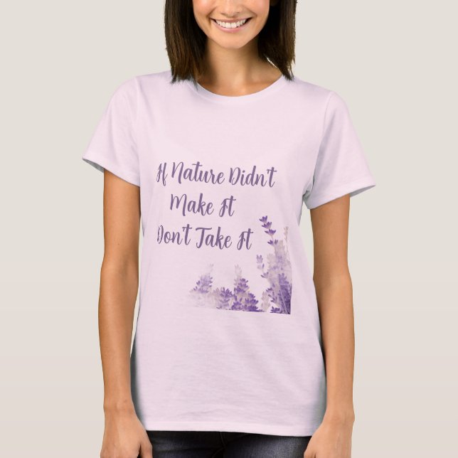 Camiseta de la Naturaleza (Anverso)