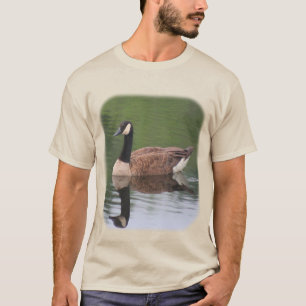 Camiseta de la naturaleza de las reacciones de gan