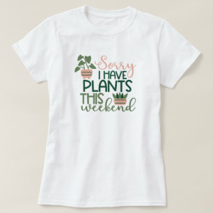 Camiseta de la naturaleza del jardín de plantas