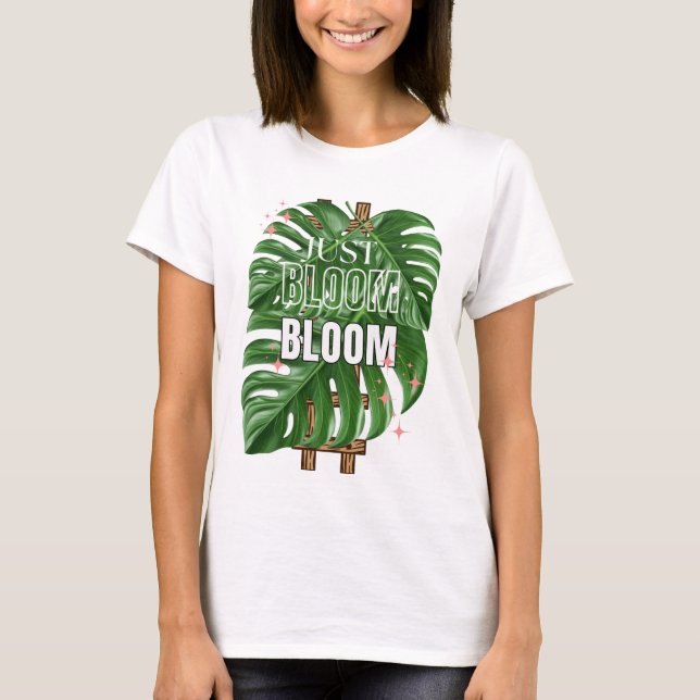 Camiseta de "La naturaleza está siempre conmigo" (Anverso)