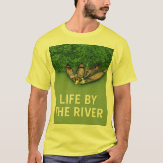 Camiseta de la naturaleza junto al río para amante