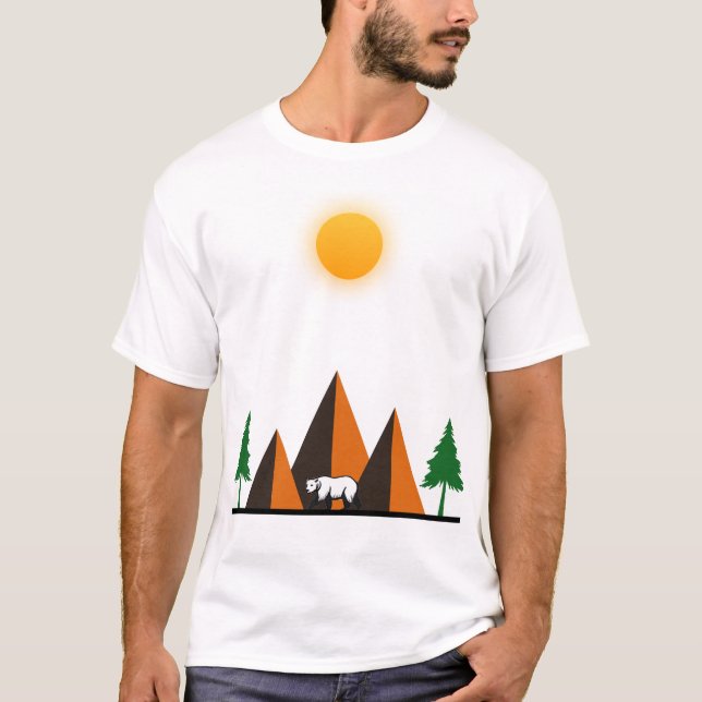 Camiseta de la Naturaleza Unisex (Anverso)