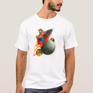 Camiseta de la nave de DogeCoin Rocket