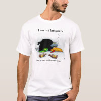 Camiseta de la negación de la resaca