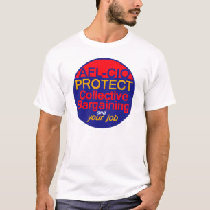 Camiseta de la negociación colectiva