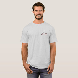 Camiseta de la nieve del polvo de Freeski del