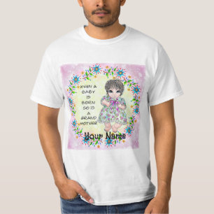 Camiseta de la niña del abuela