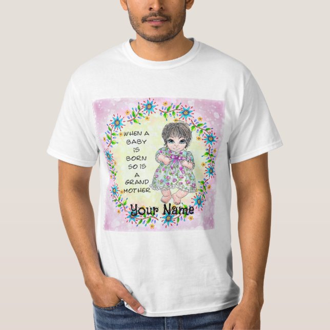 Camiseta de la niña del abuela (Anverso)