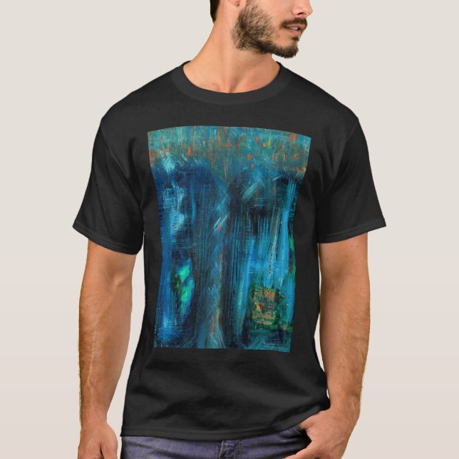 Camiseta de la "noche" (acrílico) (Anverso)