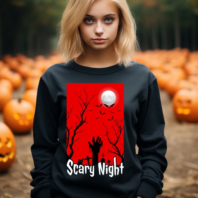 Camiseta de la noche aterradora de Halloween (Subido por el creador)